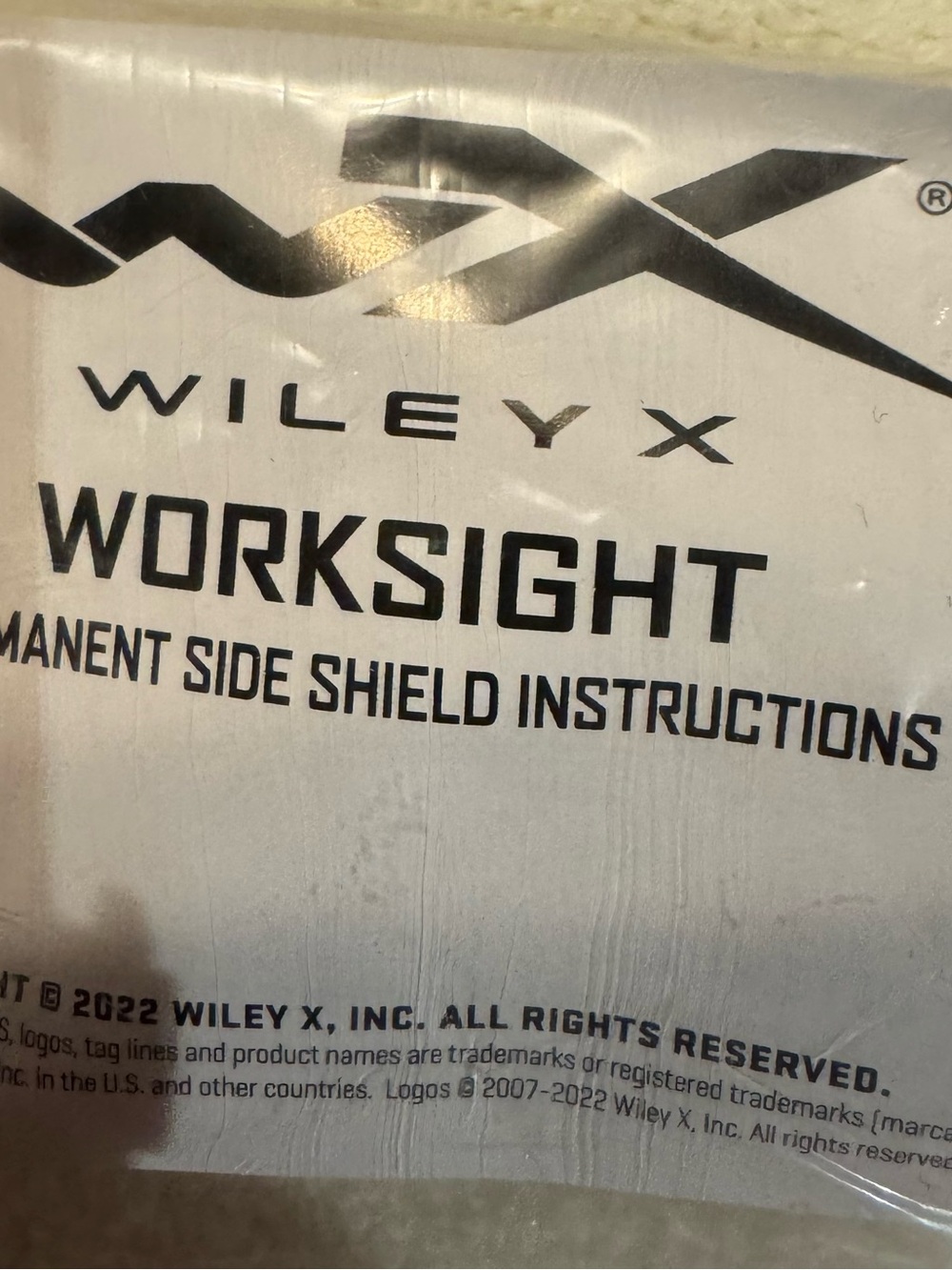 WORKSIGHT Instruction Packaging